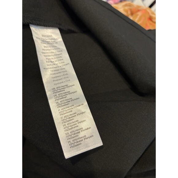 Vtg 50s Voodoo Vixen Black Swing Flare Dress XL Pin up Retro Heart Button goth - Picture 7 of 16